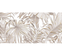 Декоративная плитка Alma Ceramica DWU09BNT014 Bonita 50x24.9 бежевая глазурованная матовая флористика