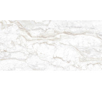 Керамогранит Alma Ceramica GFA114BLG04R Bellagio 114x57 белый сахарный под камень