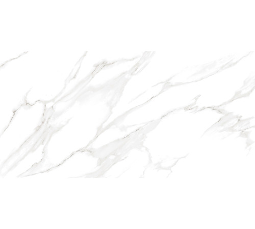Керамогранит Alma Ceramica GFA114NVD07L Nevada 114x57 белый лаппатированный под мрамор