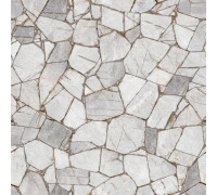 Керамогранит Alma Ceramica GFU04SHR74R Sahara 60x60 белый / серый сахарный под мозаику