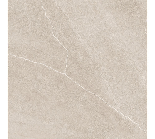 Керамогранит Alma Ceramica GFU6060RKL40R Rock Line 60x60 бежевый глазурованный матовый / карвинг / противоскользящий под камень