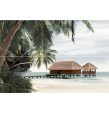 Панно Alma Ceramica PWA11ALD4 Ailand 40x60 микс глянцевое морские мотивы