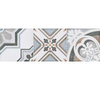 Настенная плитка Alma Ceramica TWA11COR014 Costa Rica 60x20 микс матовая с орнаментом / пэчворк