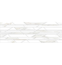 Настенная плитка Alma Ceramica TWA11NAT014 Nativa 60x20 белая глянцевая под мрамор