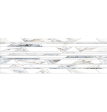 Настенная плитка Alma Ceramica TWA11NAT614 Nativa 60x20 белая глянцевая под мрамор