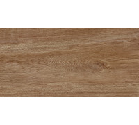 Настенная плитка Alma Ceramica TWU2550BOH40 Boho 24.9x50 коричневая глянцевая / рельефная под дерево