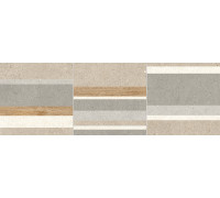 Настенная плитка Alma Ceramica TWU3090AGL14R Angola 30x90 микс матовая под камень / под дерево /