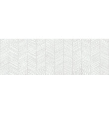 Настенная плитка Alma Ceramica TWU3090AMT17R Amarant 30x90 белая матовая с орнаментом