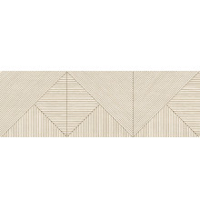 Настенная плитка Alma Ceramica TWU3090PAT14R Patio 30x90 бежевая матовая / рельефная под дерево / геометрия