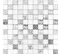 Мозаика Altacera DW7MSV00 Vesta Silver 30.5x30.5 белая / серая матовая под мозаику