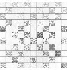 Мозаика Altacera DW7MSV00 Vesta Silver 30.5x30.5 белая / серая матовая под мозаику