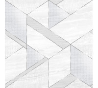 Панно Altacera SW9INR15 Interni Silver S/2 50x50 серое глянцевое под геометрию