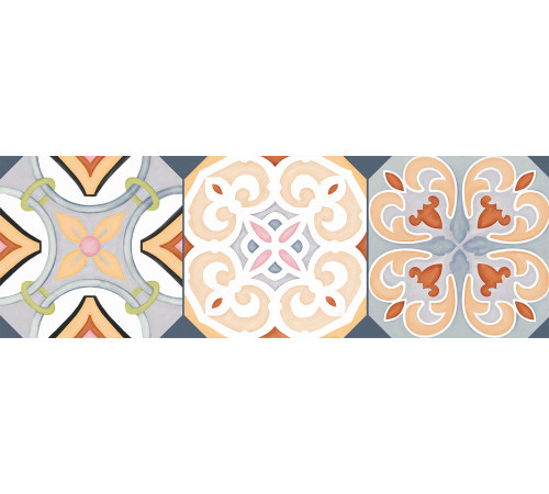 Плитка настенная Sanders Elise WT11SND55 200x600x7.5 Глянцевая