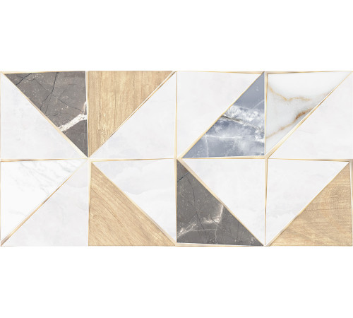 Плитка настенная Triangle Mix WT9TRI55 249x500x8.5 Глянцевая