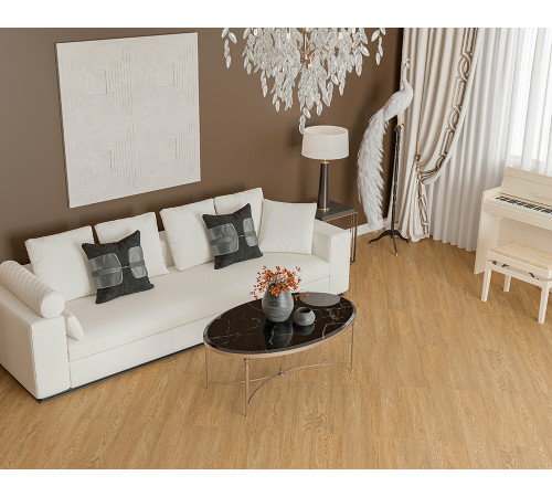 SPC Alta Step Excelente 0,5/43 4U micro (1218 х 180 х 5 мм) с подложкой 6601 Дуб ванильный (2,631 кв м)