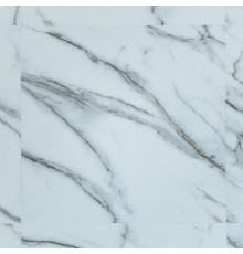 LVT Art East 764 ATS, Мрамор Каррара Бьянко, 457,2х457,2х2.5 мм (16 шт/3,344 м2)