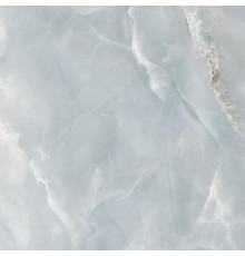 Керамогранит Delacora 6060ONB06 Onyx Breez Sugar 60x60 голубой лаппатированный под оникс
