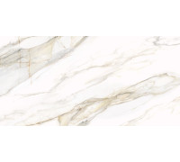 Керамогранит Delacora D12054M Omega Gold 60x120 белый матовый под мрамор