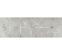 Декор Delacora DW15SYL25R Style 24.6x74 серый матовый под камень / геометрия