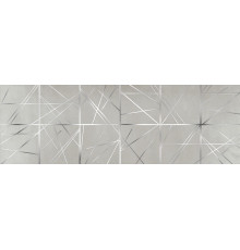 Декор Delacora DW15SYL25R Style 24.6x74 серый матовый под камень / геометрия