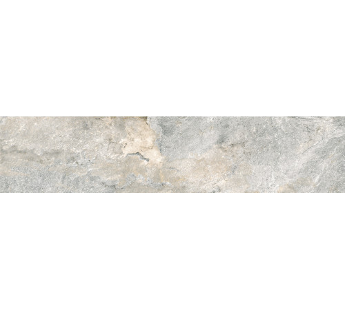 Керамогранит Delacora GP2090SNN05L Santorini Gris 20x90 серый лаппатированный / рельефный под камень