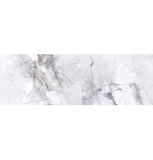 Настенная плитка Delacora WT15FRR15R Frost Shadow 24.6x74 голубая глянцевая под камень / мрамор