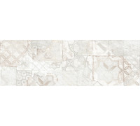 Настенная плитка Delacora WT15KRE01R Kreo Light 24.6x74 бежевая матовая узоры