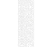 Настенная плитка Delacora WT15ROL05R Royal Cornell 24.6x74 белая / голубая глянцевая с орнаментом