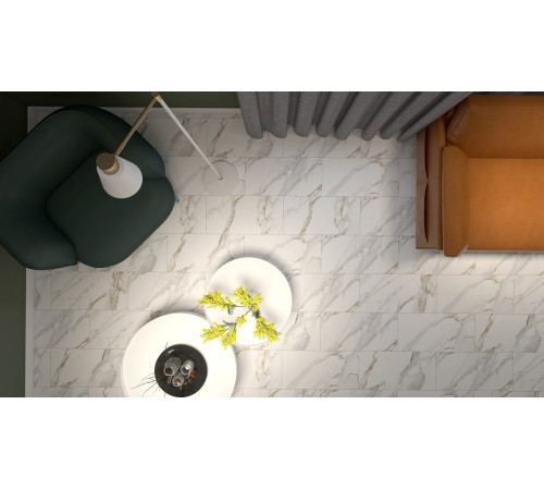 SPC Floorwood Genesis 0,5/43 4U micro (610 х 305 х 5 мм) с подложкой MJ01 Дуб Теоми Teomi ( 2,2326 кв..м.)