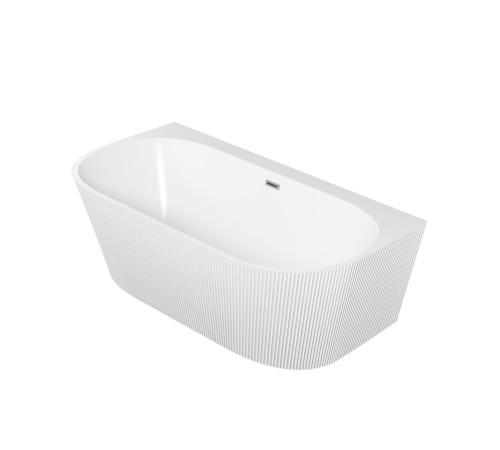 Ванна пристенная Grossman Cristal GR-17071M (170х80х58) цвет белый матовый