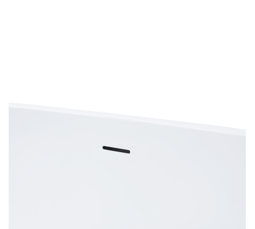 Ванна отдельностоящая Grossman Classic GR-2501MB (170х80х58) цвет черный/белый матовый