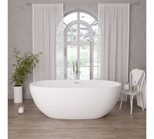 Ванна отдельностоящая Grossman Classic GR-2503M (170х87х58) цвет белый матовый