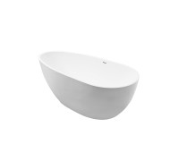 Ванна отдельностоящая Grossman Fly GR-1102M (170х80х60) цвет белый матовый