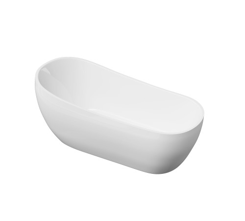 Ванна отдельностоящая Grossman Galaxy GR-1403M (170х75х72) цвет белый матовый