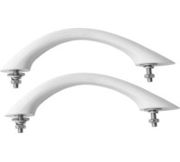 Ручки для акриловой ванны универсальные Aquanet белый, 2 шт.