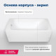 Акриловая ванна Aquanet Roma 150x70 (с каркасом)