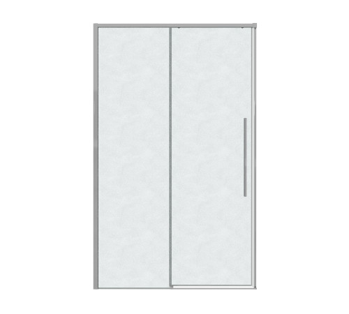 Дверь в нишу Grossman Galaxy 100.K33.01.130.10.02 (130х195) хром,стекло шиншилла,раздвижная