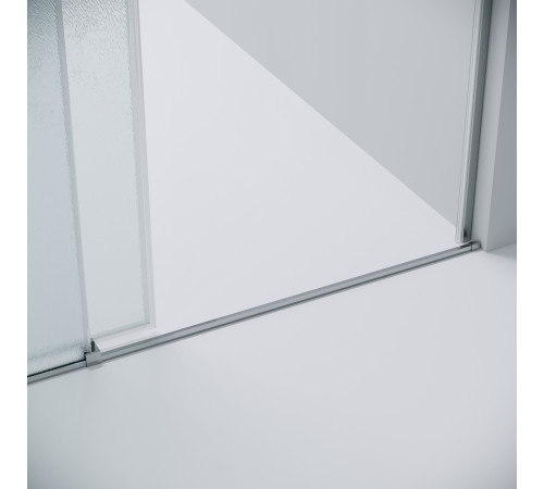 Дверь в нишу Grossman Galaxy 100.K33.01.130.10.02 (130х195) хром,стекло шиншилла,раздвижная