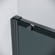 Дверь в нишу Grossman Galaxy 100.K33.01.120.42.10 (120х195) графит сатин,стекло тонированное,раздвижная
