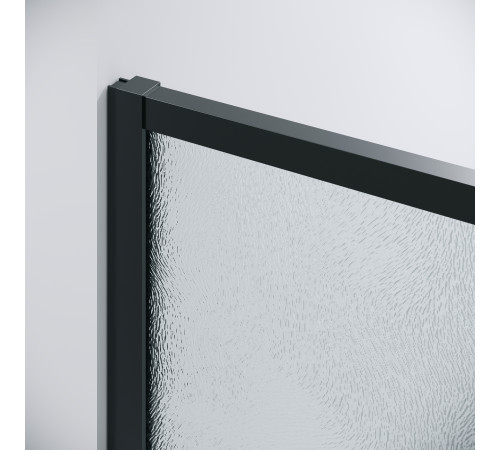 Боковая стенка Grossman Galaxy 200.K33.01.80.21.02 (80х195) черный матовый,стекло шиншилла
