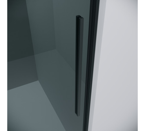 Боковая стенка Grossman Galaxy 200.K33.01.90.21.10 (90х195) черный матовый,стекло тонированное