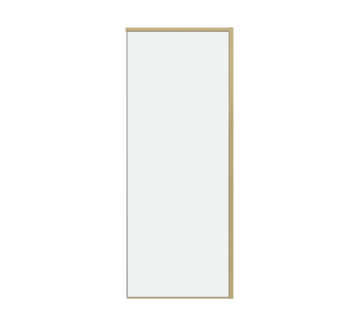 Боковая стенка Grossman Galaxy 200.K33.01.80.32.00 (80х195) золото сатин,стекло прозрачное