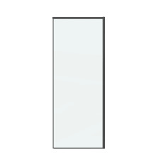 Боковая стенка Grossman Galaxy 200.K33.01.100.42.00 (100х195) графит сатин,стекло прозрачное