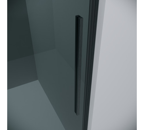 Боковая стенка Grossman Galaxy 200.K33.01.70.42.10 (70х195) графит сатин,стекло тонированное