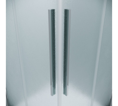 1/2 душевого ограждения Grossman Galaxy 1/2.K33.01.10L.10.02 (100*195) хром, стекло шиншилла