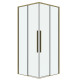 Душевое ограждение Grossman Galaxy 1/2.K33.01.70.32.00-1/2.K33.01.70.32.00 (70х70х195) раздвижная,золото сатин,стекло прозрачное