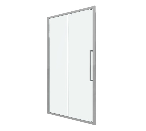 Дверь в нишу Grossman Cosmo 100.K33.02.130.10.00 (130х195) хром,стекло прозрачное,раздвижная