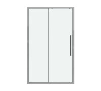 Дверь в нишу Grossman Cosmo 100.K33.02.110.10.00 (110х195) хром,стекло прозрачное,раздвижная