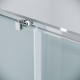 Душевое ограждение Grossman Cosmo 100.K33.02.100.10.00-200.K33.02.100.10.00 (100х100х195) раздвижная,хром,стекло прозрачное