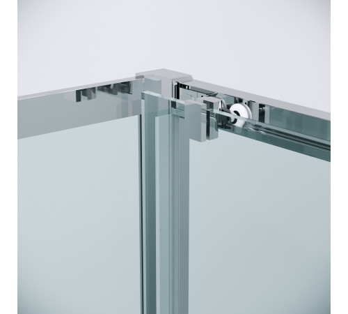 Боковая стенка Grossman Cosmo 200.K33.02.90.10.00 (90х195) хром,стекло прозрачное